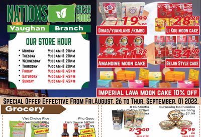 Nations Fresh Foods (Vaughan) Flyer August 26 to September 1