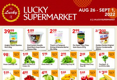 Lucky Supermarket (Calgary) Flyer August 26 to September 1