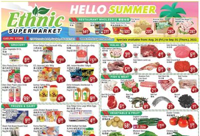 Ethnic Supermarket (Guelph) Flyer August 26 to September 1