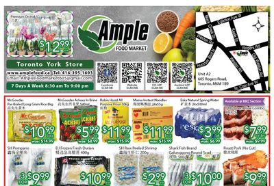 Ample Food Market (North York) Flyer August 26 to September 1