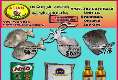 Asian Cash & Carry Flyer August 26 to September 1