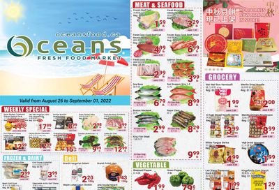 Oceans Fresh Food Market (Mississauga) Flyer August 26 to September 1