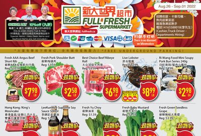 Full Fresh Supermarket Flyer August 26 to September 1