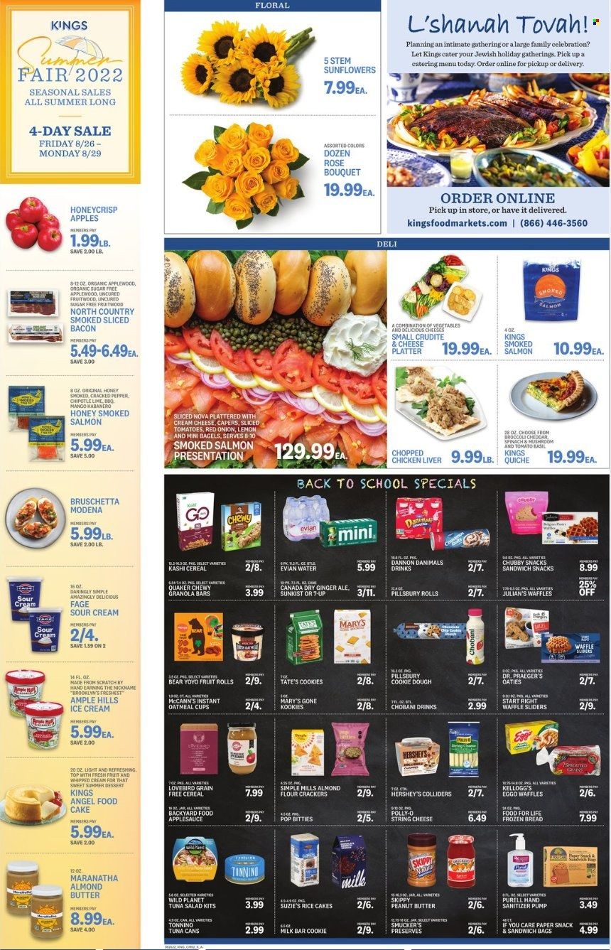 Kings Food Markets (CT, NJ, NY) Weekly Ad Flyer Specials August 26 to September 1, 2022