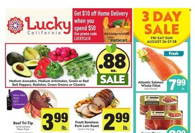 Lucky California Weekly Ad Flyer Specials August 24 to August 30, 2022