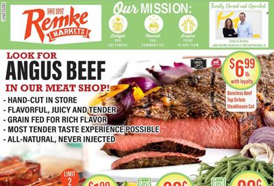 Remke (KY) Weekly Ad Flyer Specials August 25 to August 31, 2022