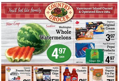 Country Grocer Flyer August 26 to September 1