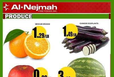 Alnejmah Fine Foods Inc. Flyer August 26 to September 1