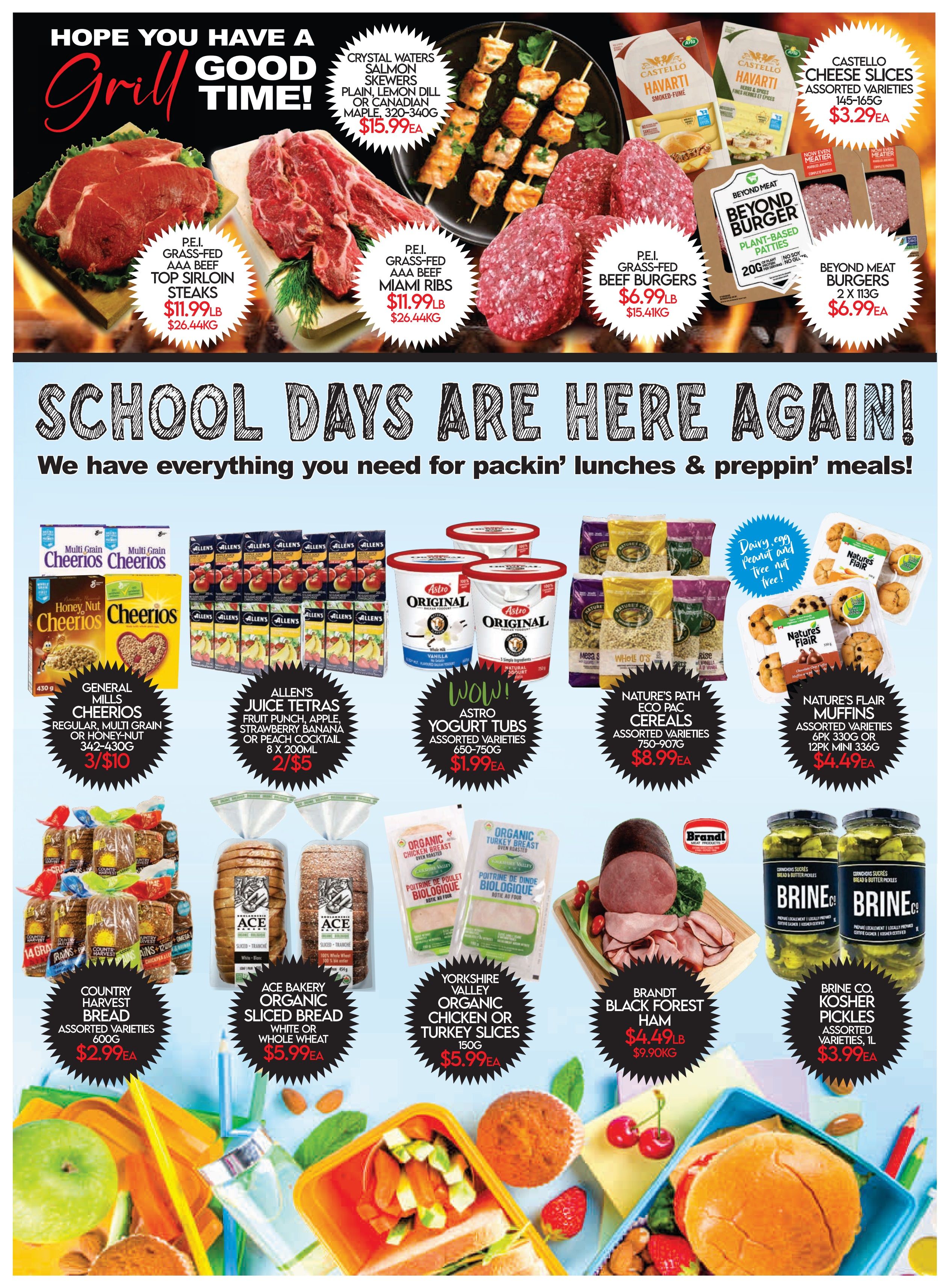 Fiesta Farms Flyer August 26 to September 8