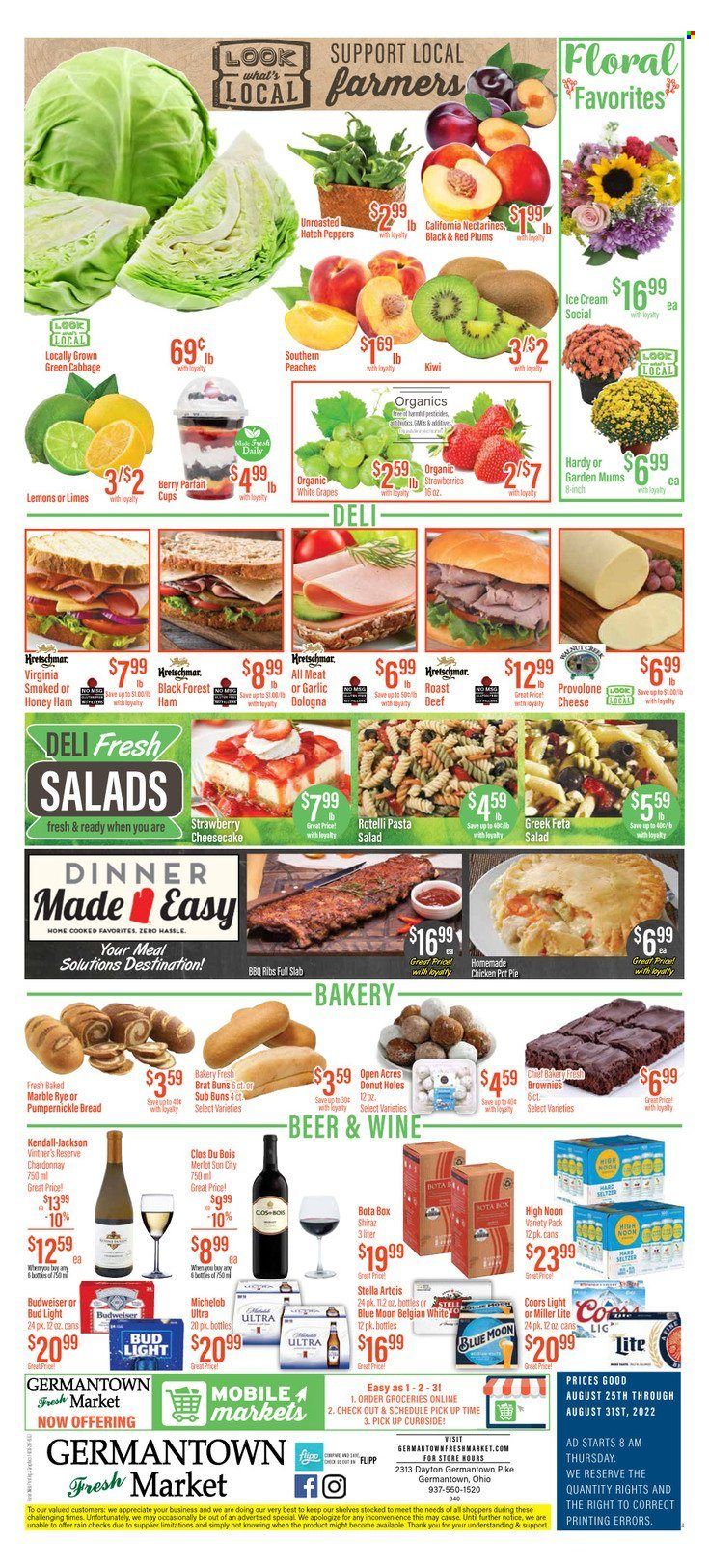 Germantown Fresh Market (OH) Weekly Ad Flyer Specials August 25 to August 31, 2022