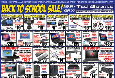 TechSource Flyer August 26 to September 29