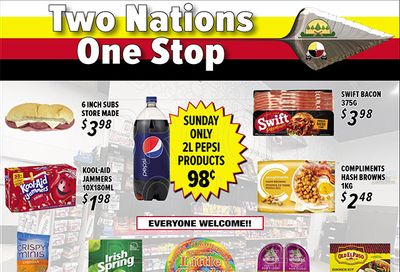 Two Nations One Stop Flyer August 26 to September 1