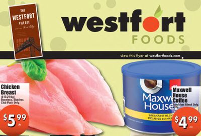 Westfort Foods Flyer August 26 to September 1
