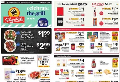 ShopRite (CT, DE, MD, NJ, NY, PA) Weekly Ad Flyer Specials August 28 to September 3, 2022