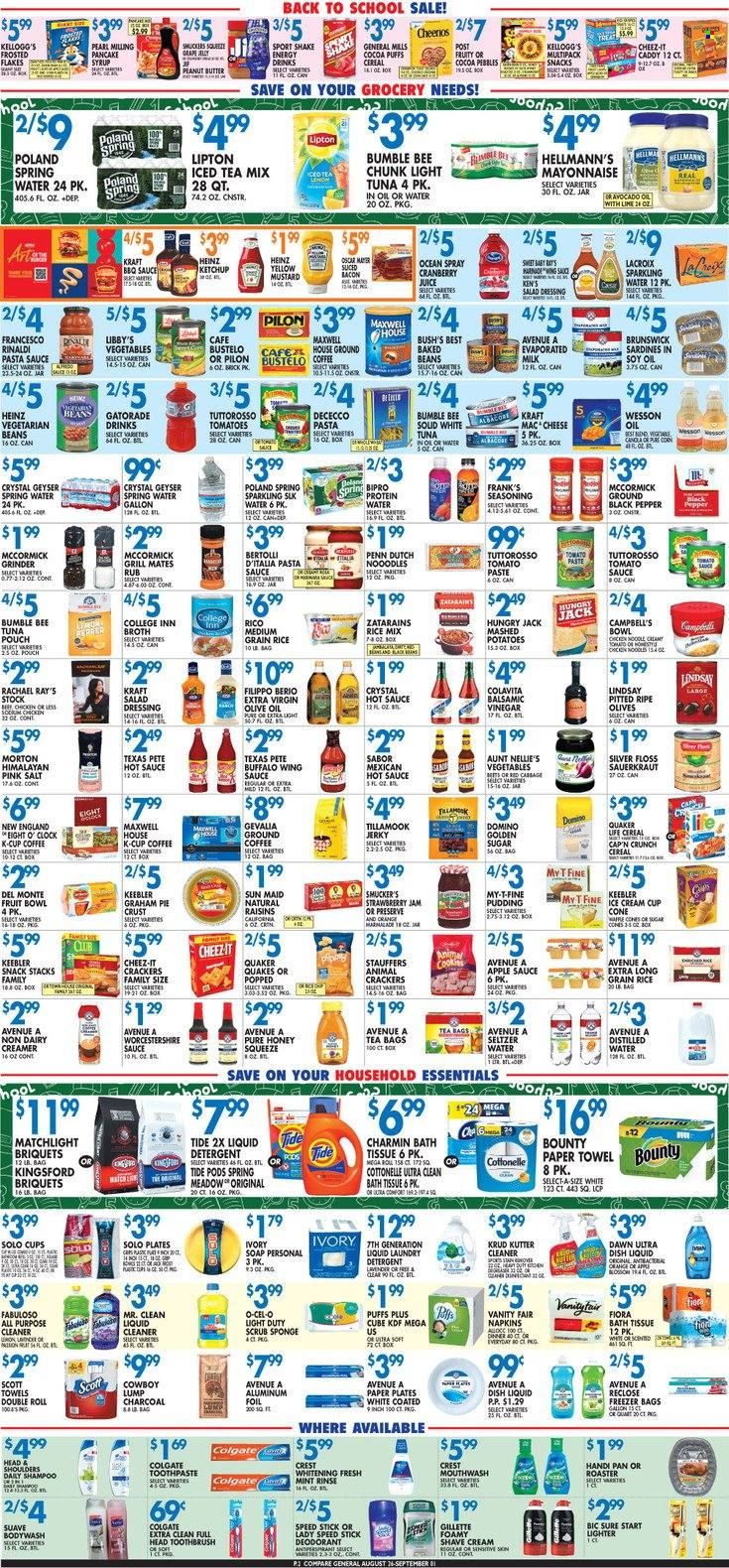 Compare Foods Weekly Ad Flyer Specials August 26 to September 1, 2022