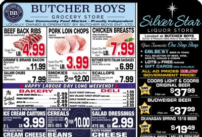 Butcher Boys Grocery Store Flyer August 26 to September 5