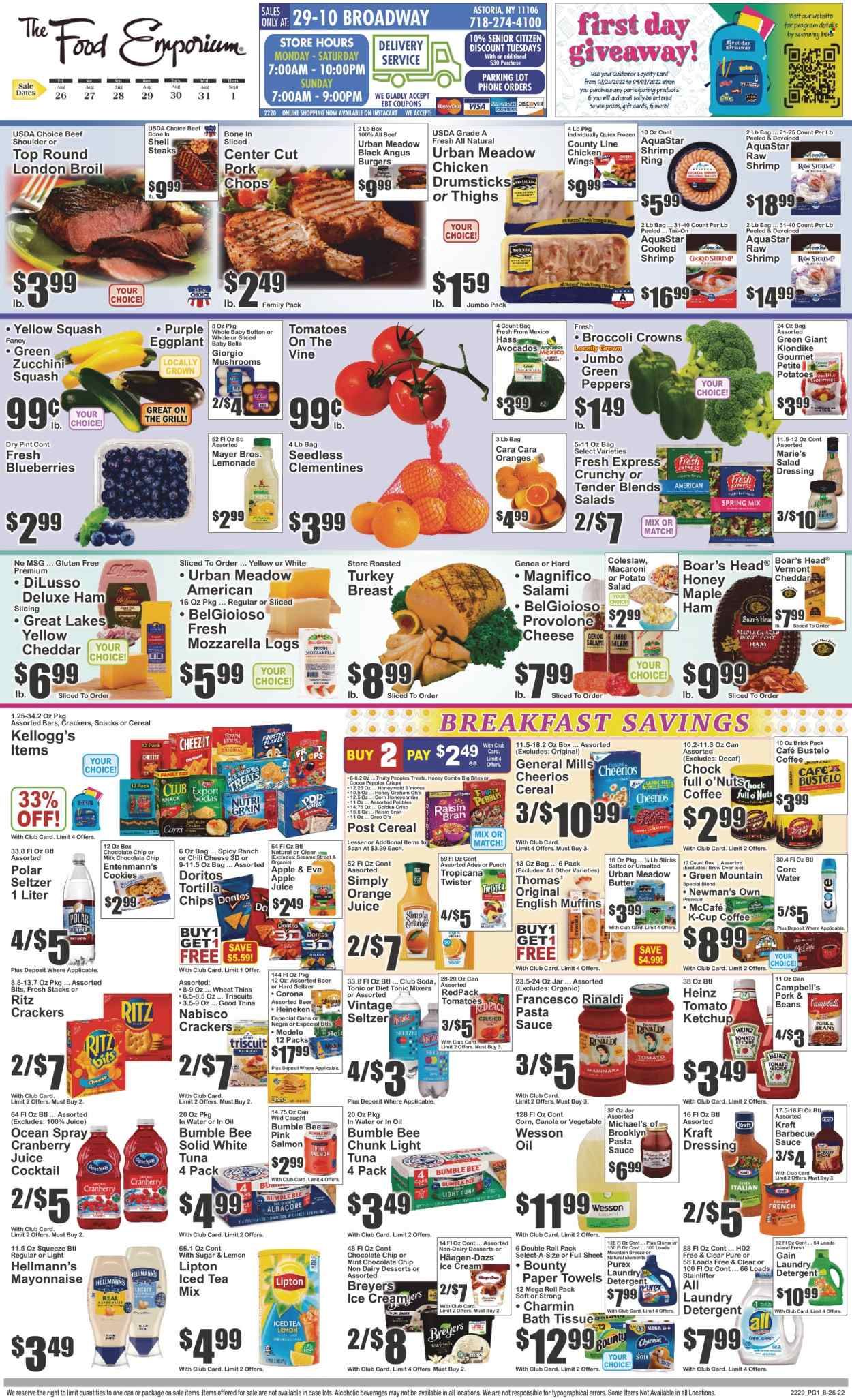 The Food Emporium (NY) Weekly Ad Flyer Specials August 26 to September 1, 2022
