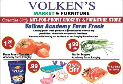 Volken's Market & Furniture Flyer August 24 to 30