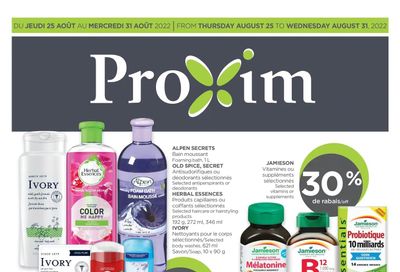 Proxim Flyer August 25 to 31