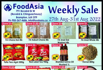 FoodAsia Flyer August 27 to 31