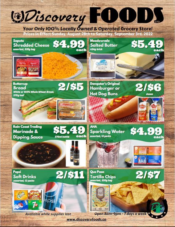 Discovery Foods Flyer August 28 to September 3