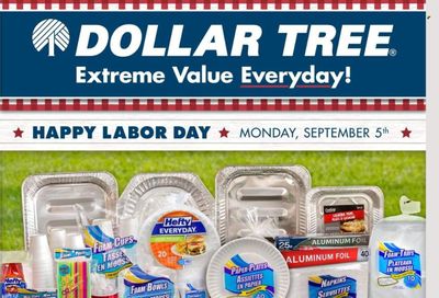 Dollar Tree Weekly Ad Flyer Specials August 28 to September 10, 2022