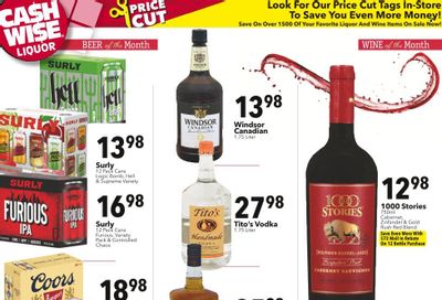 Cash Wise Liquor Only (MN) Weekly Ad Flyer Specials August 28 to September 3, 2022