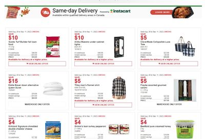 Costco (BC, AB, SK & MB) Weekly Savings August 29 to September 11