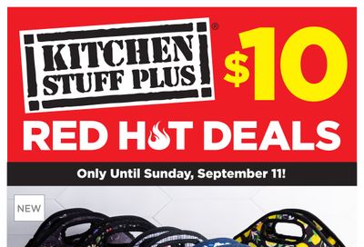 Kitchen Stuff Plus Red Hot Deals Flyer August 29 to September 11