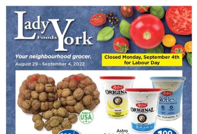 Lady York Foods Flyer August 29 to September 4