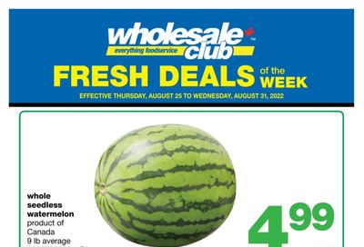 Wholesale Club (ON) Fresh Deals of the Week Flyer August 25 to 31