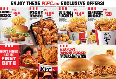 KFC Canada Coupon (Alberta) Valid until October 30