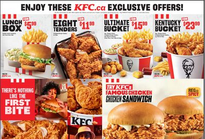 KFC Canada Coupon (New Brunswick) Valid until October 30