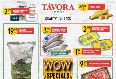 Tavora Foods Flyer August 29 to September 4