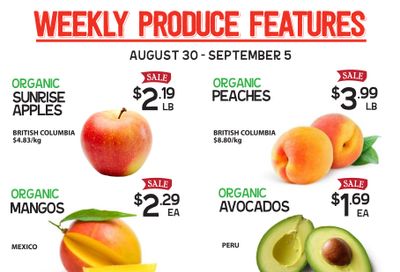 Pomme Natural Market Flyer August 30 to September 5