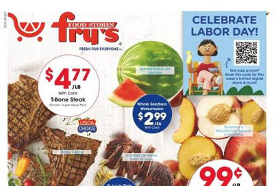 Fry’s (AZ) Weekly Ad Flyer Specials August 31 to September 6, 2022