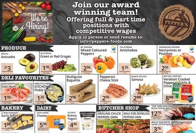 Pepper's Foods Flyer August 30 to September 5