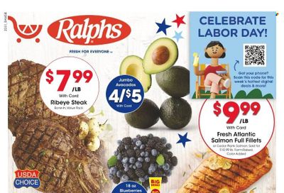 Ralphs (MD, NC, VA) Weekly Ad Flyer Specials August 31 to September 6, 2022