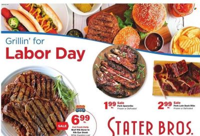 Stater Bros. (CA) Weekly Ad Flyer Specials August 31 to September 6, 2022