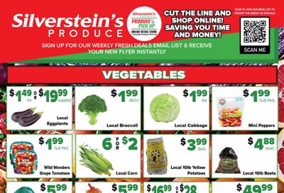 Silverstein's Produce Flyer August 30 to September 3