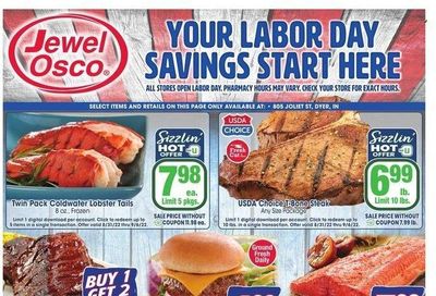 Jewel Osco (IN) Weekly Ad Flyer Specials August 31 to September 6, 2022