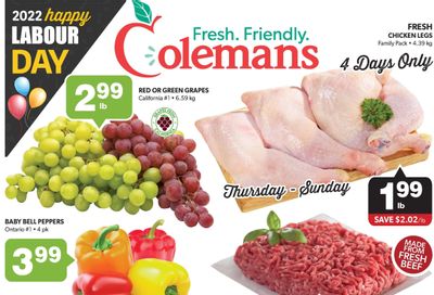 Coleman's Flyer September 1 to 7
