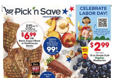 Pick ‘n Save (WI) Weekly Ad Flyer Specials August 31 to September 6, 2022