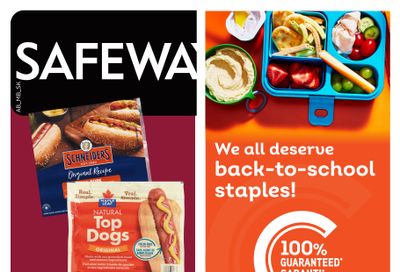 Sobeys/Safeway (SK & MB) Flyer September 1 to 7