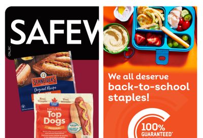 Safeway (BC) Flyer September 1 to 7