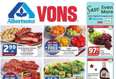 Vons (CA) Weekly Ad Flyer Specials August 31 to September 6, 2022