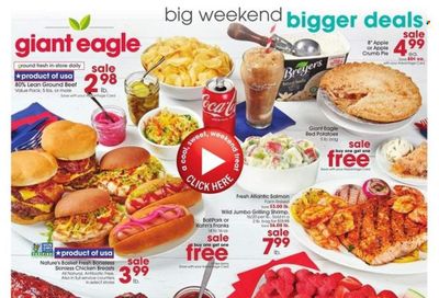 Giant Eagle (OH, PA) Weekly Ad Flyer Specials September 1 to September 7, 2022