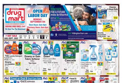 Discount Drug Mart (OH) Weekly Ad Flyer Specials August 31 to September 6, 2022