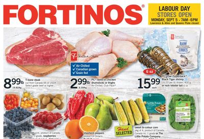 Fortinos Flyer September 1 to 7