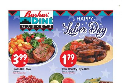 Bashas' Diné Markets (AZ, NM) Weekly Ad Flyer Specials August 31 to September 6, 2022